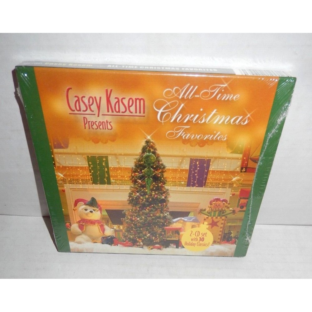 All Time Christmas Favorites 2-CD Casey Kasem Presents 30 Holiday Classics NEW